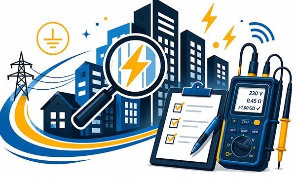 Pomiary elektryczne dla firm Mikołajki